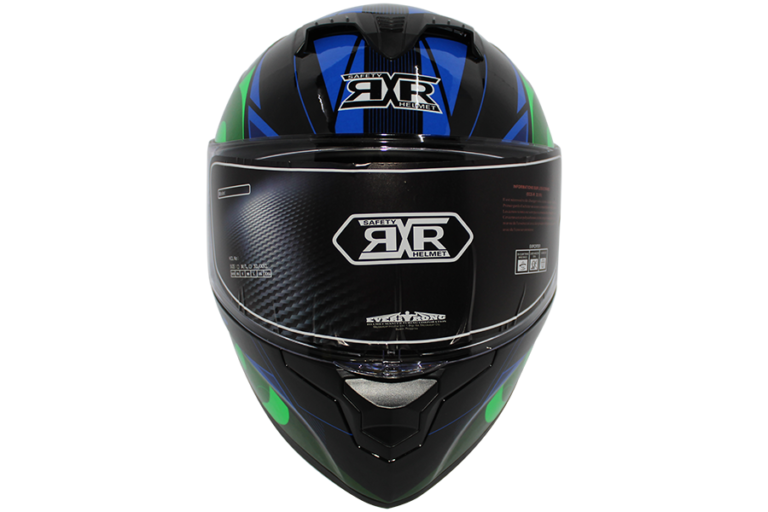 691A-D3-black green-blue front