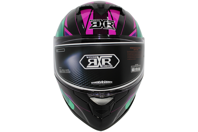 691A-D3-black green-pink front